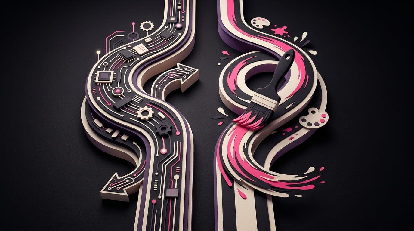 The Two-Lane Web Design Model: AI-Accelerated vs Bespoke