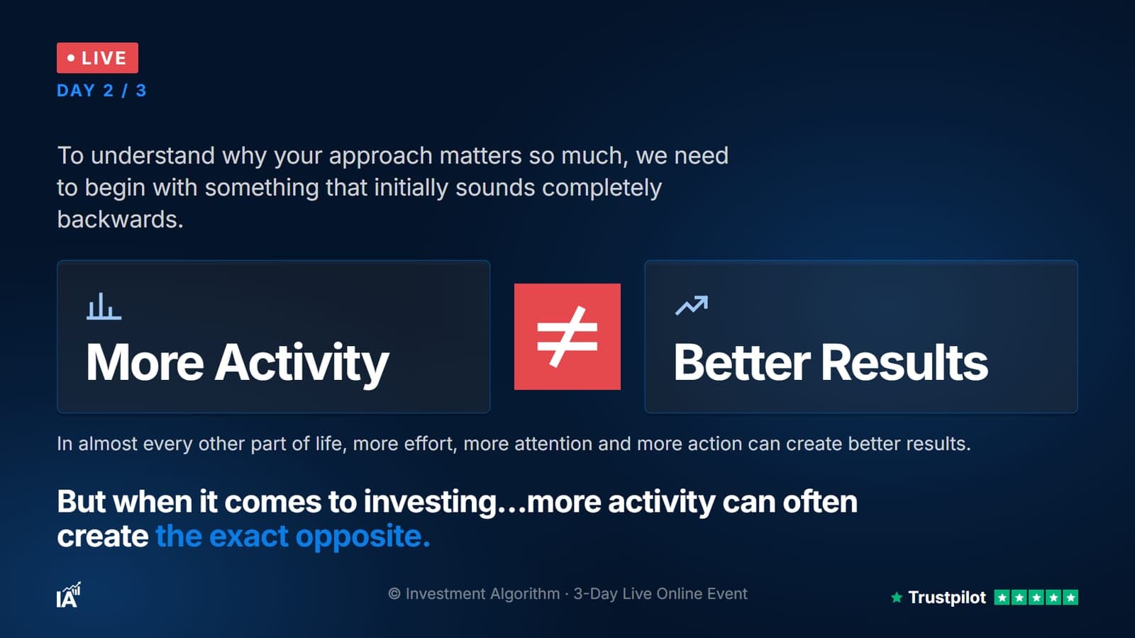 Investment Algorithm page 2