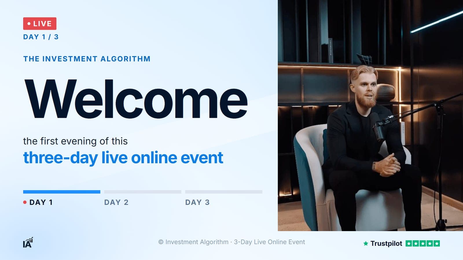 Investment Algorithm hero