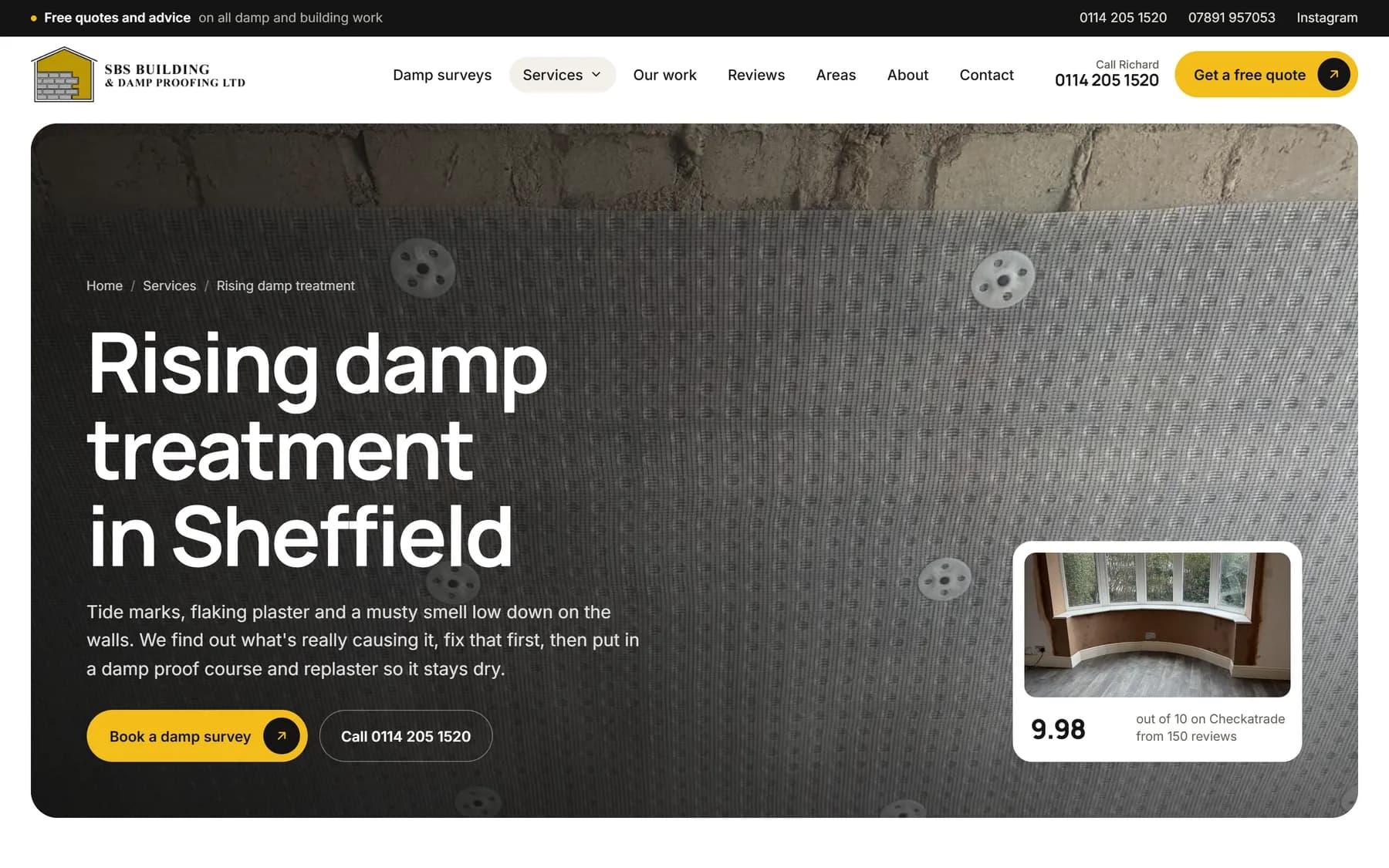 SBS Building & Damp Proofing page 2