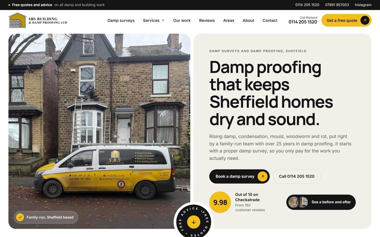 SBS Building & Damp Proofing thumbnail